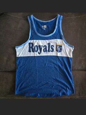 MLB New Era Kansas City Royals Womens Tank Top Size Medium